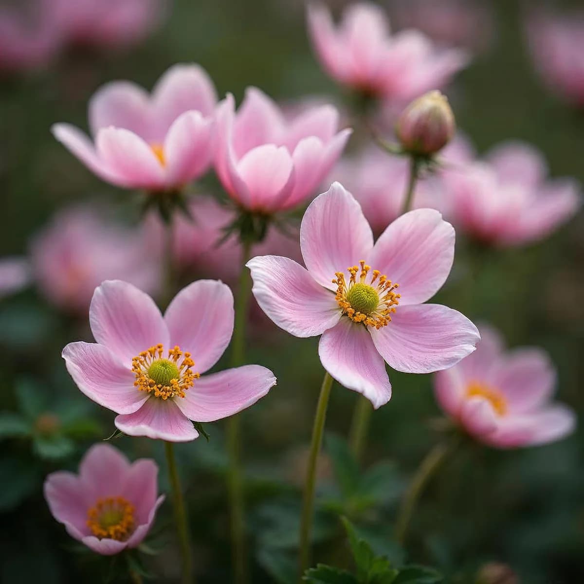 Anemone Curtain Call Deep Rose