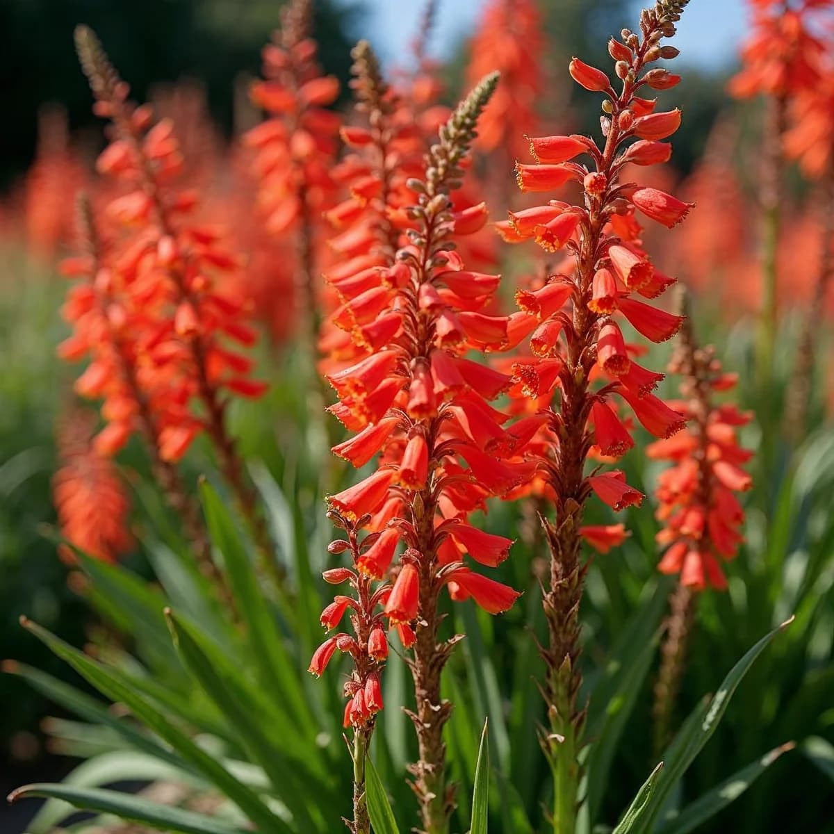 Poker Plant Rocket Red Glar