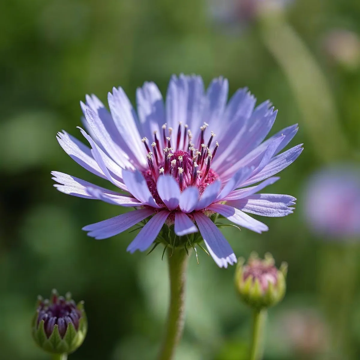 Scabiosa Flutter Deep Blue