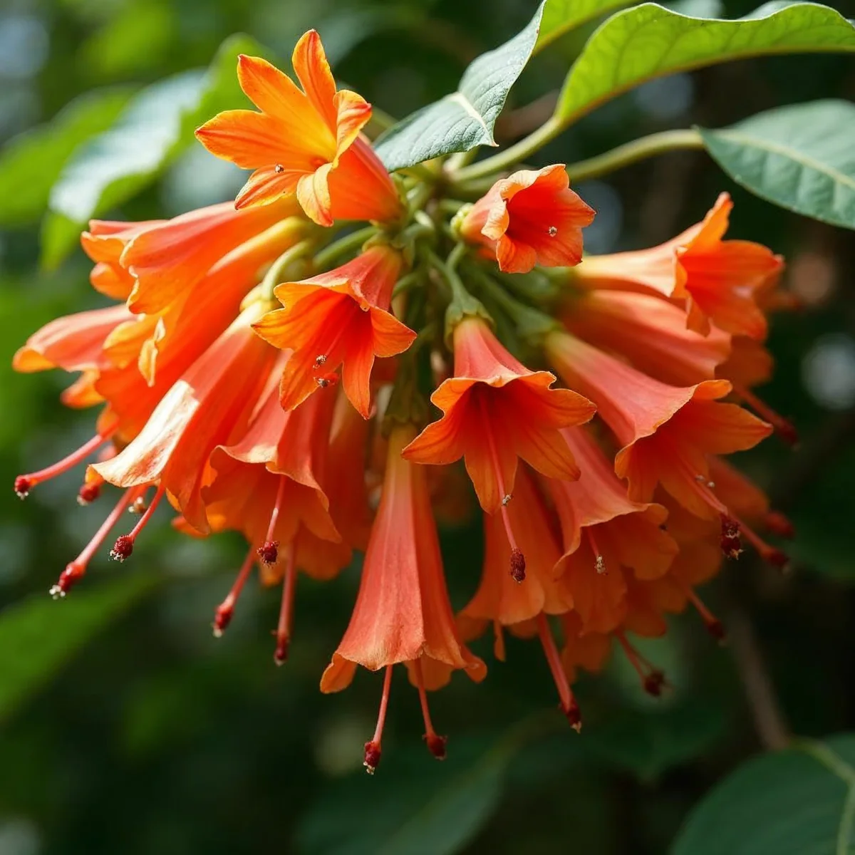 Trumpet Vine Smmr Jazz Fire